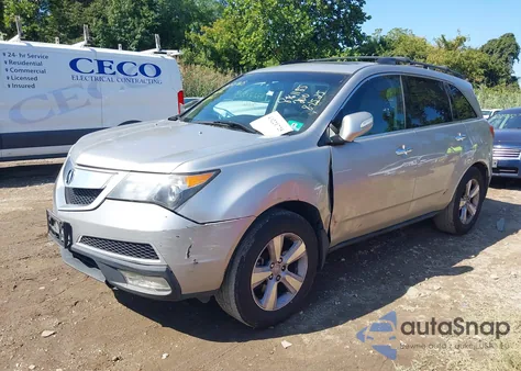 2010 Acura Mdx Technology Package из США, поврежденный, VIN 2HNYD2H47AH524456